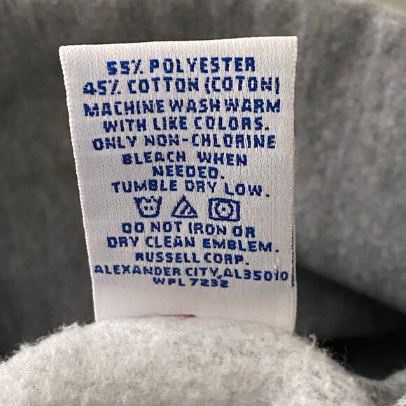 Vintage PRINCETON Hoodie Russel Athletic Youth M Gray Preppy Ivy League Tigers - Picture 6 of 7